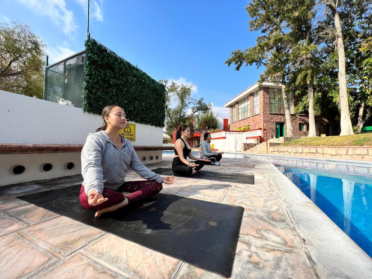 Lourdes Hotel Campestre Santa Maria del Rio Esterno foto