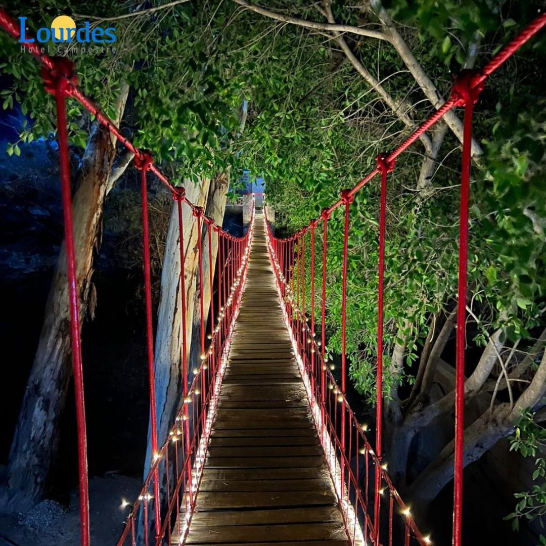 Lourdes Hotel Campestre Santa Maria del Rio Esterno foto