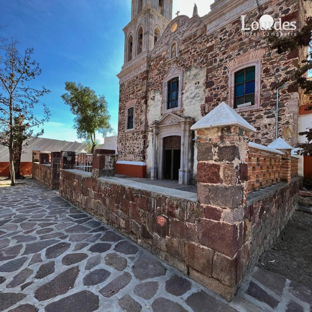 Lourdes Hotel Campestre Santa Maria del Rio Esterno foto
